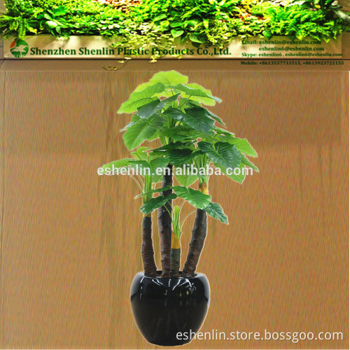 Garden and home design 7ft tall artificial large scindapsus aureun arum money plants